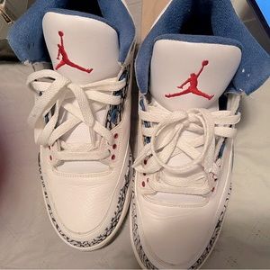 Air Jordan 3 True Blue 2010 Size 9.5